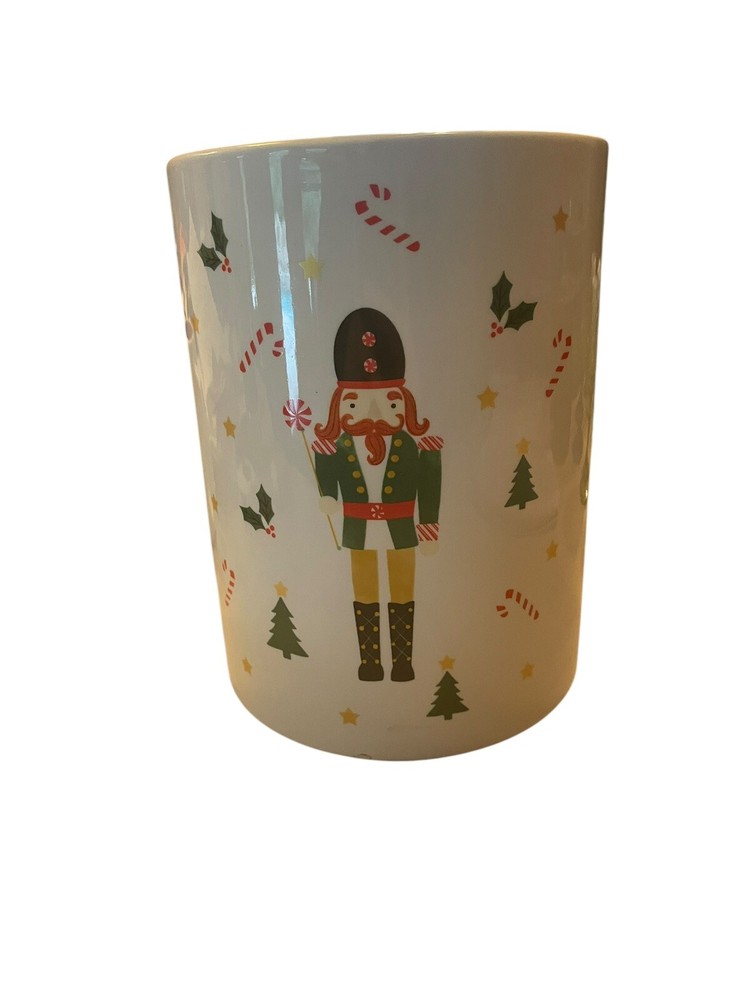 Holiday Christmas Nutcracker Kitchen Utensil Holder for Festive Decor