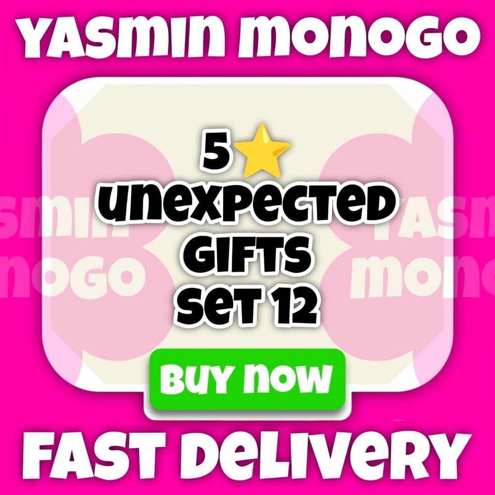 5s Unexpected Gifts - MonoGo Sticker - Fast Delivery