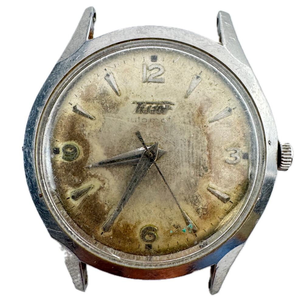 Vintage Tissot Men's Automatic Swiss Made Stainless Steel Wristwatch 28.5R-21