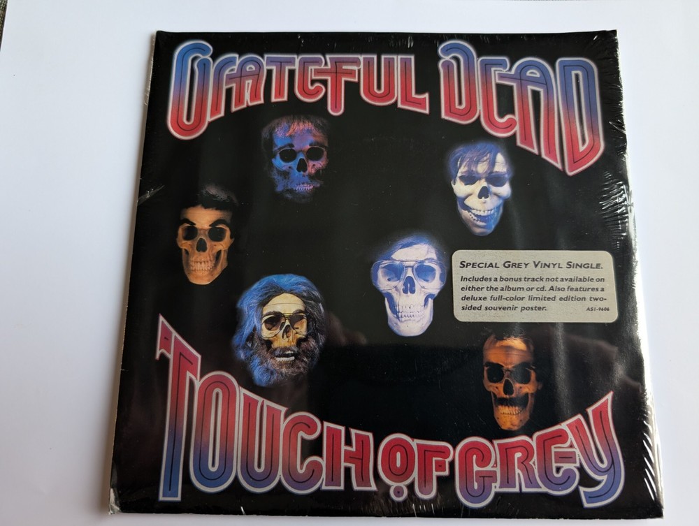 Grateful Dead Touch of Grey Brother Esau Grey Vinyl LP Factory Sealed with Poster