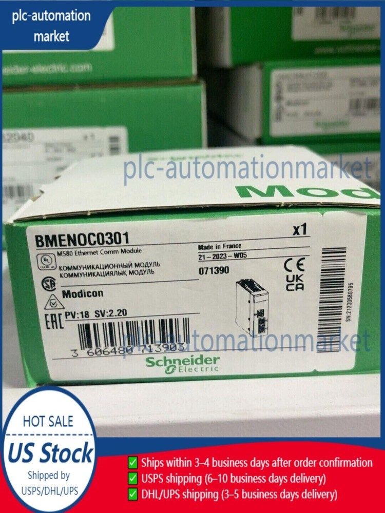New In Box SCHNEIDER BMENOC0301 Ethernet Communication Module