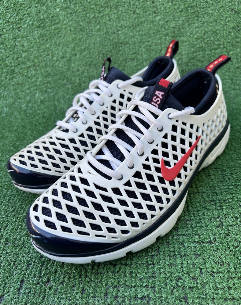 2008 Nike Air Rejuven8 Olympic Medal Stand Size 8.5 328010-161 Pre Owned