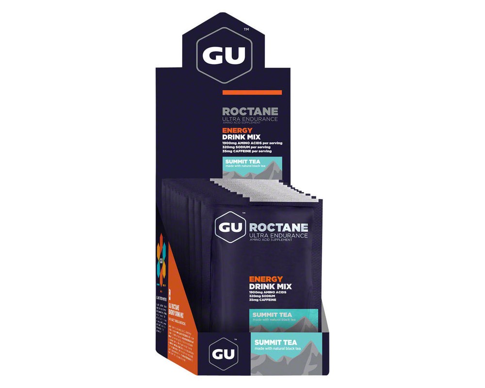 GU Roctane Energy Drink Mix (Summit Tea w/Caffeine)