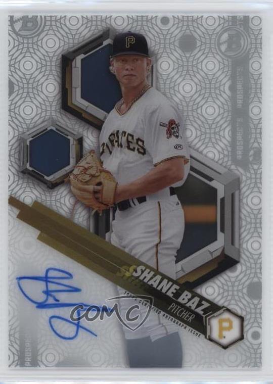 2018 Bowman High Tek Prospects Auto Shane Baz #PHT-SB Auto