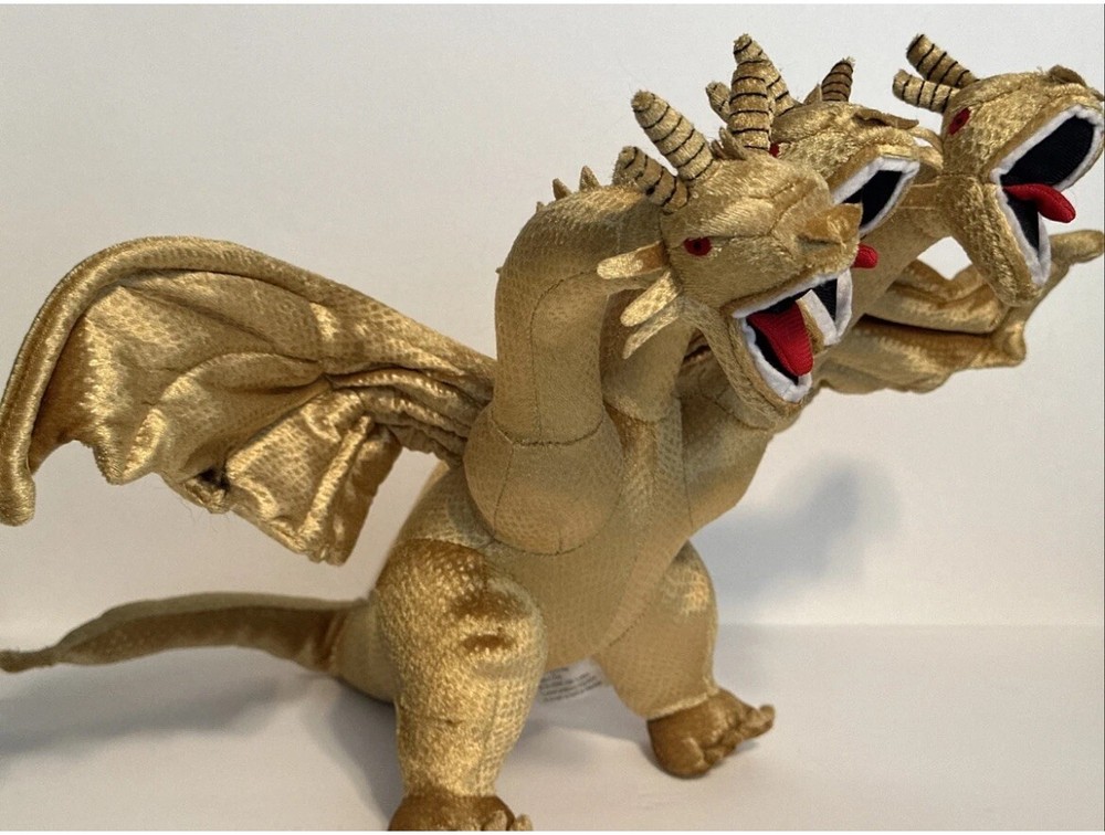 King Gidorah Godzilla 2003 Vintage Plush by Toy Vault