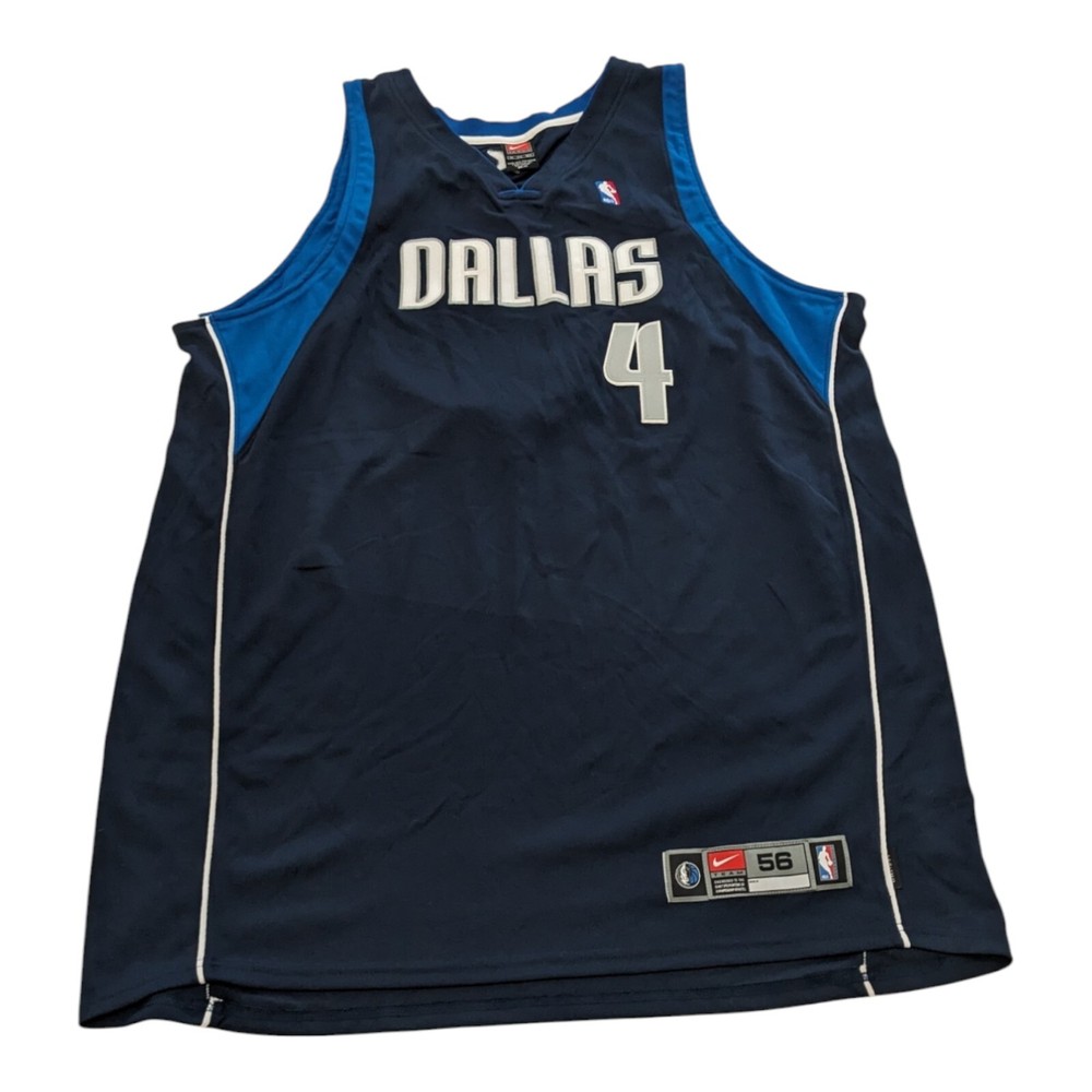 Nike Authentic Dallas Mavericks Michael Finley Jersey 3XL Blue 56 Basketball