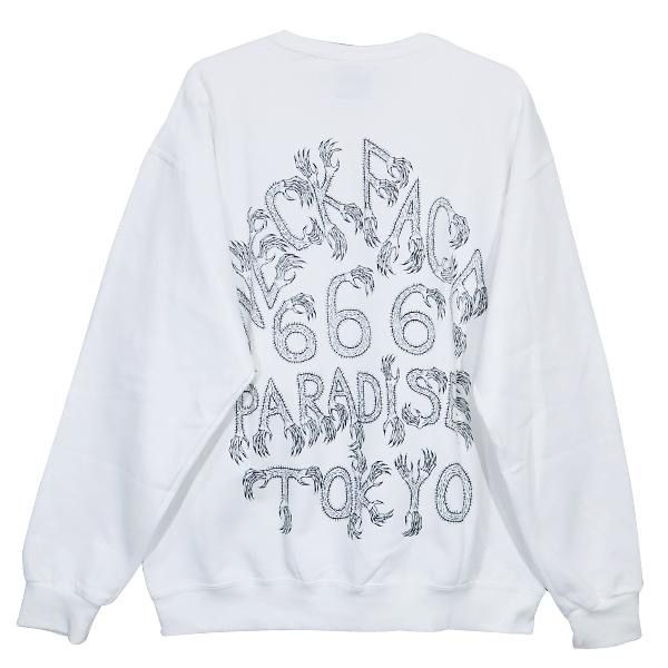 Wacko Maria Wakko Neck Face Graphic Sweatshirt
