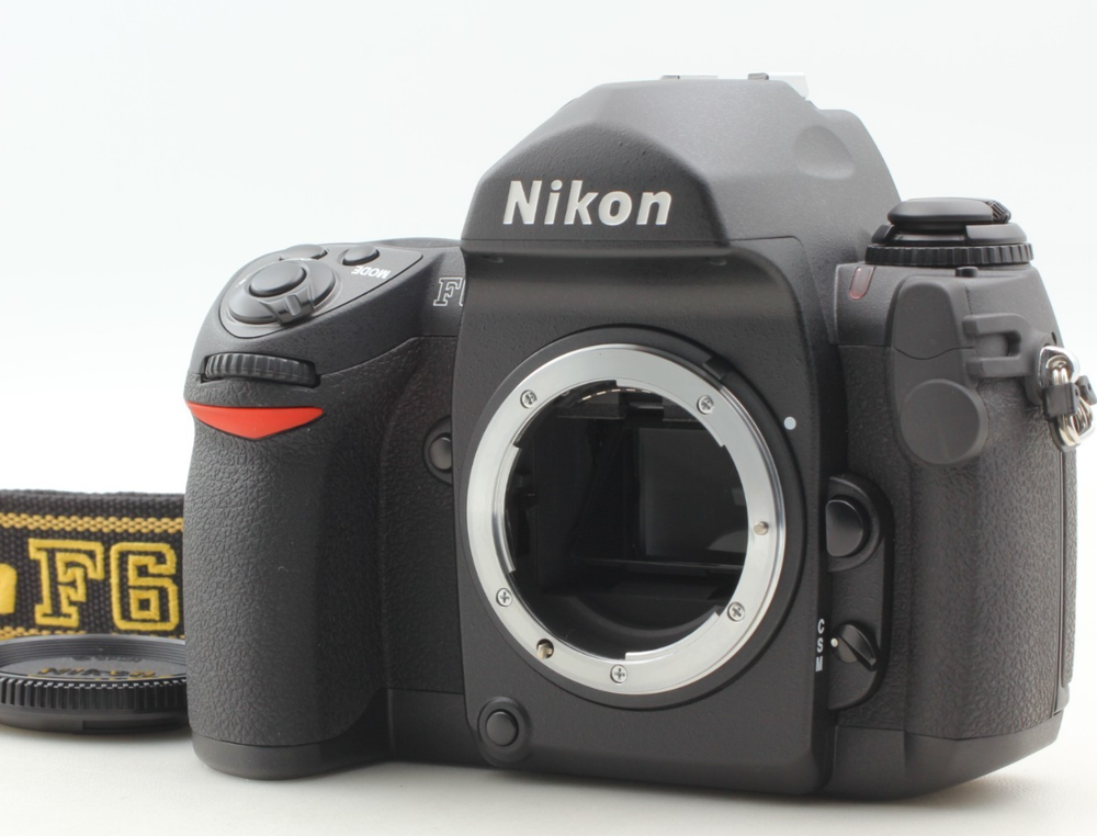 [ TOP MINT w/ F6 Strap ]  Nikon F6 35mm SLR  Film Camera Body From JAPAN 1321