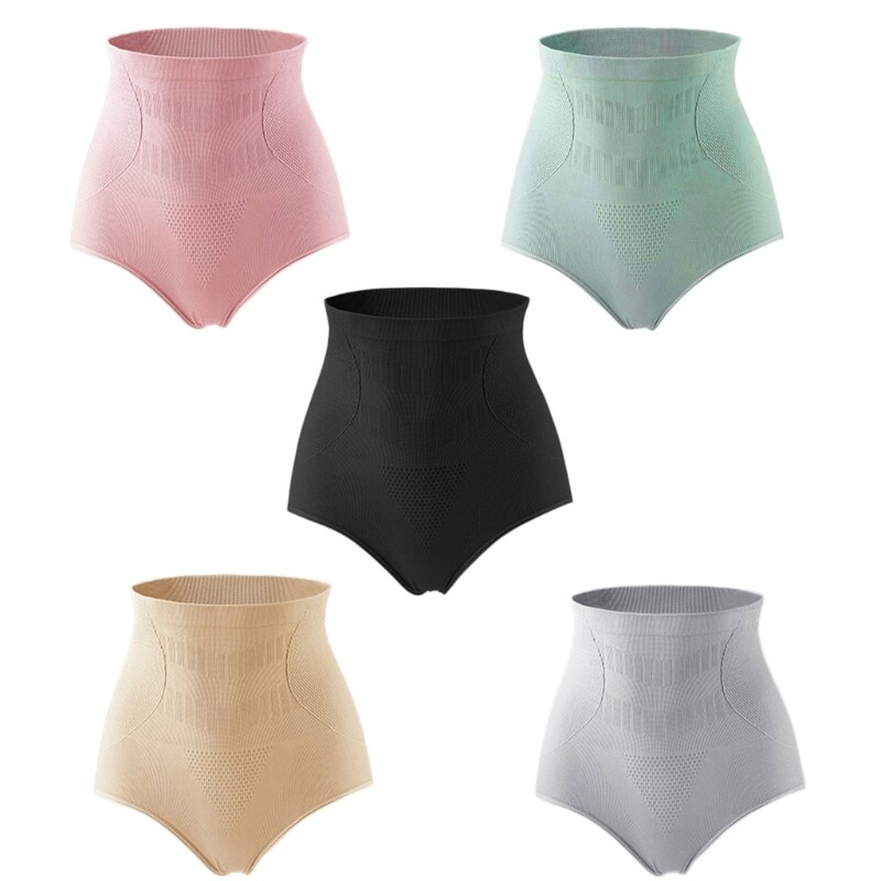 High Waist Waist Trainer Panties for Flat Belly & Tummy Control