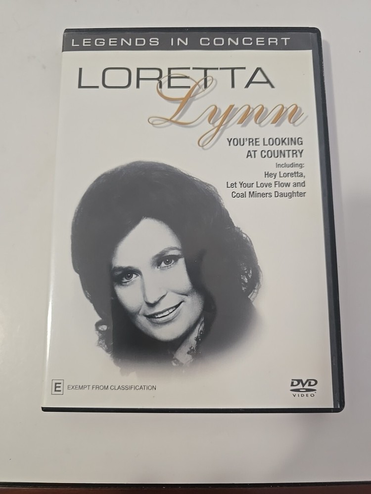 Legends In Concert - Loretta Lynn DVD Region 4 Country Music