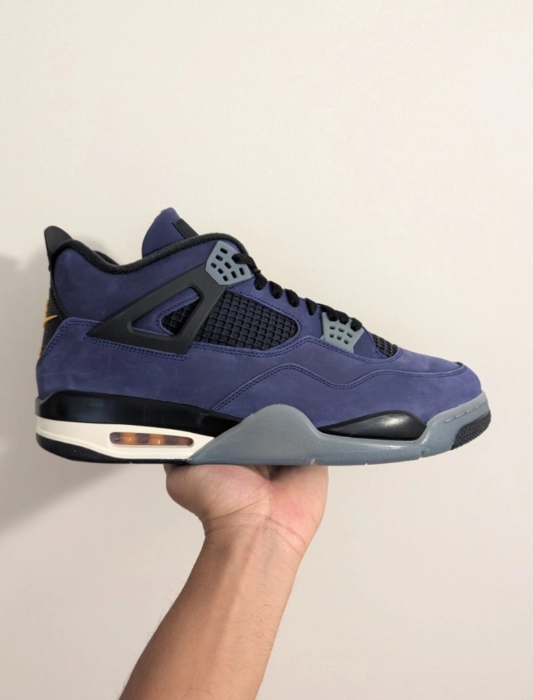 LAKERS Nike Air Jordan 4 Lakeshow Purple FV5029-500 Sz11.5 SAME DAY SHIPPING 🔥