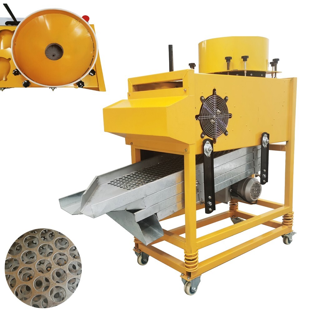 High-Capacity Electric Garlic Peeler Machine 300-400kg/h Clove Separator