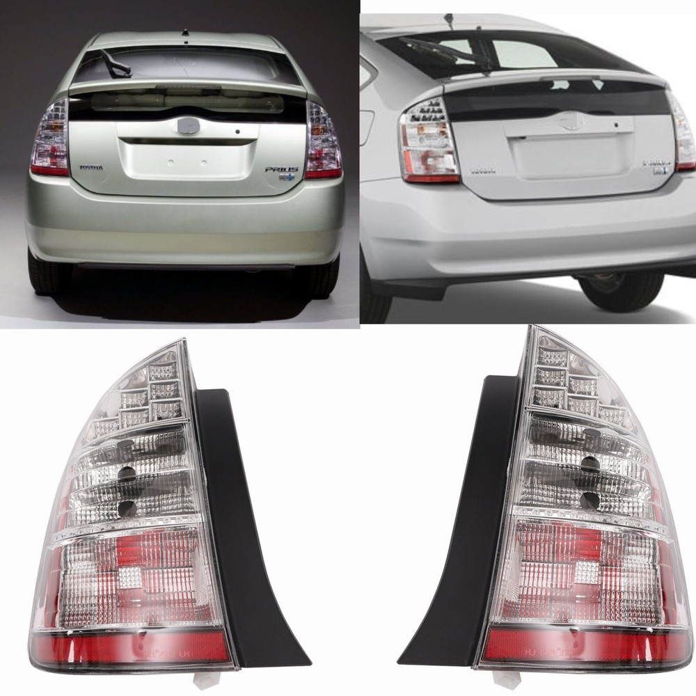 Pair For 2004 2005 2006 2007 2008 2009 Toyota Prius Tail Lights Rear Brake Lamps