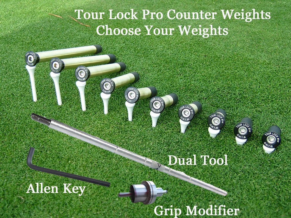Tour Lock Pro (Limited Time Sale!!!) Golf Counter Weights - Choose Your Weights-image