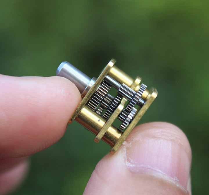 12mm Full Metal Gearbox Speed Reducer for N20 Motor-image