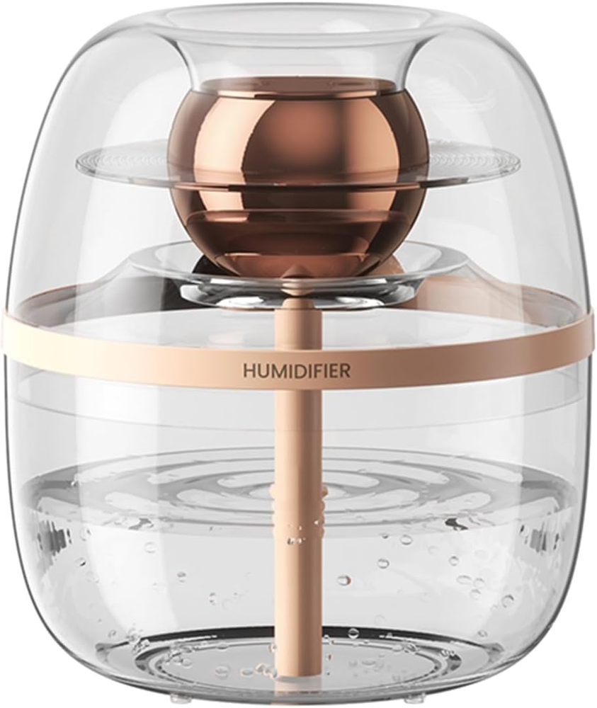 Top Fill Humidifiers for Bedroom, 2.0L Tank Large Room, Easy transparent