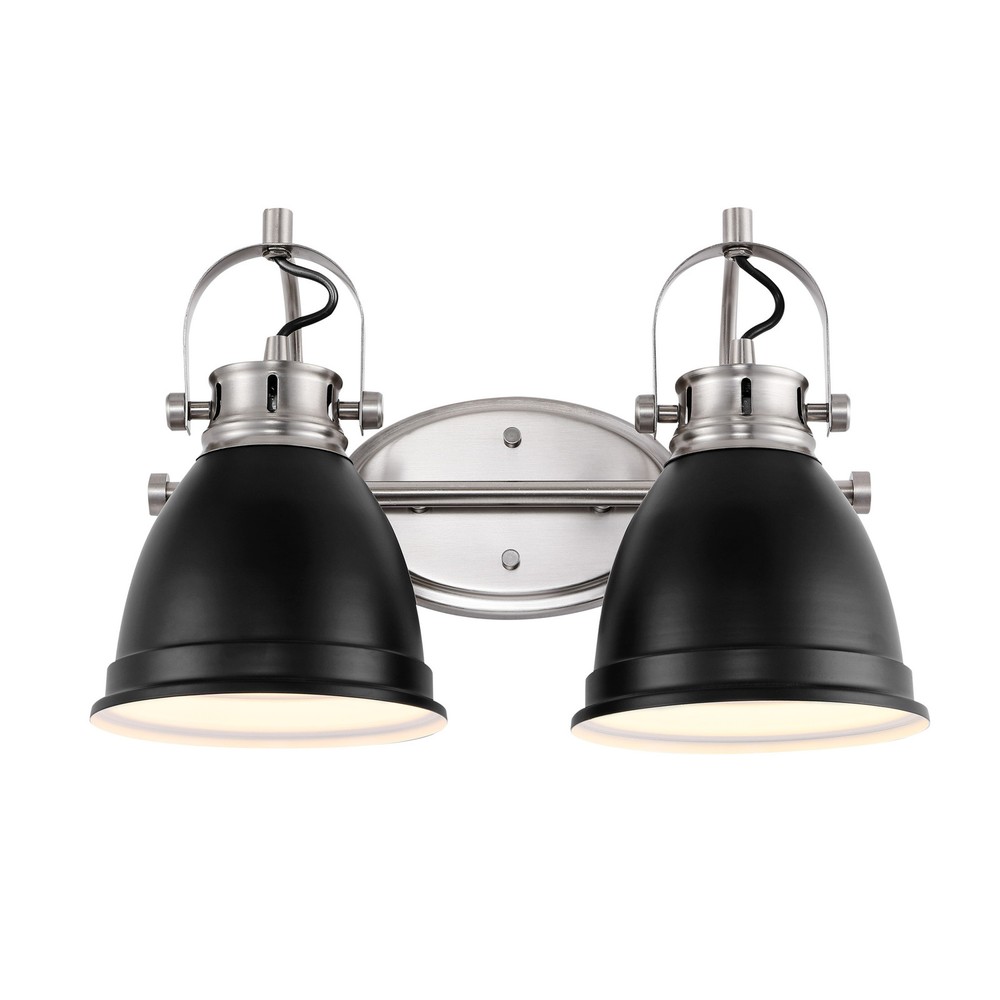 Jonathan Y JYL1115 Phineas 16W Black LED Bathroom Vanity Light  