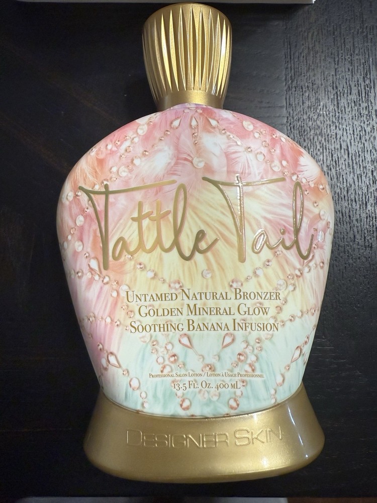 Designer Skin Tattle Tail Natural Bronzer Tanning Lotion 13.5 Oz