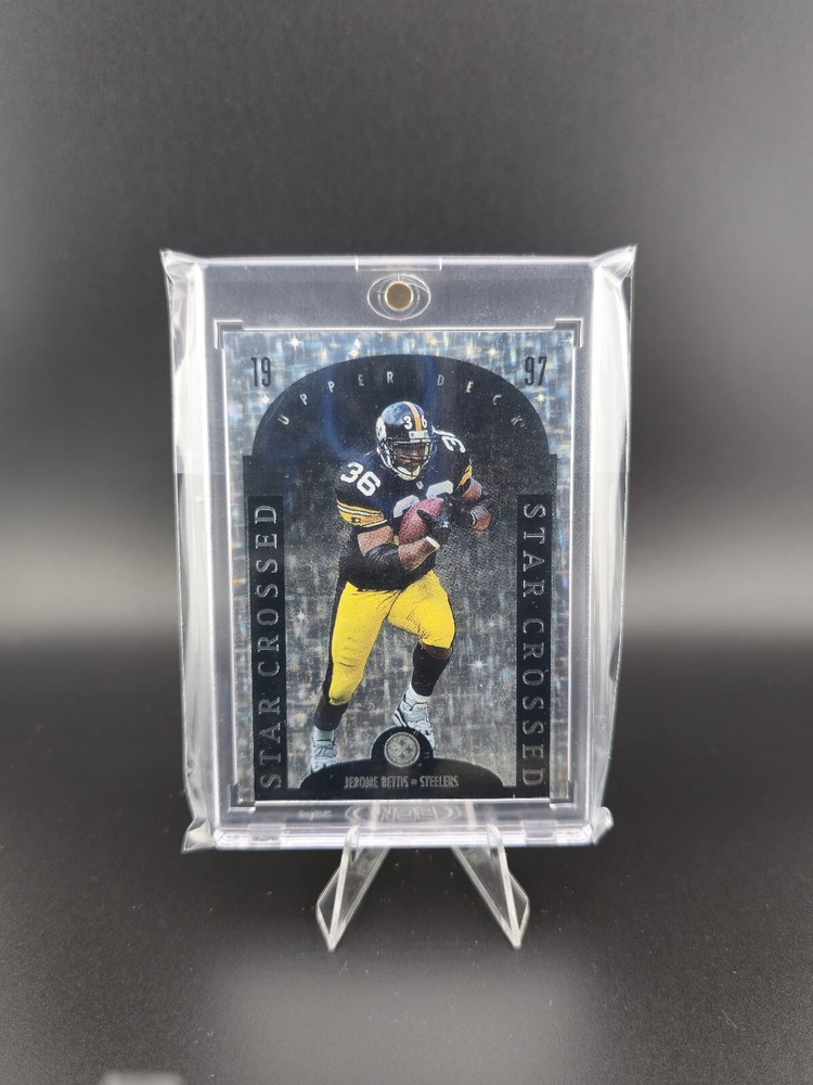 1997 Upper Deck #SC14 Steelers Jerome Bettis Star Crossed SP Insert