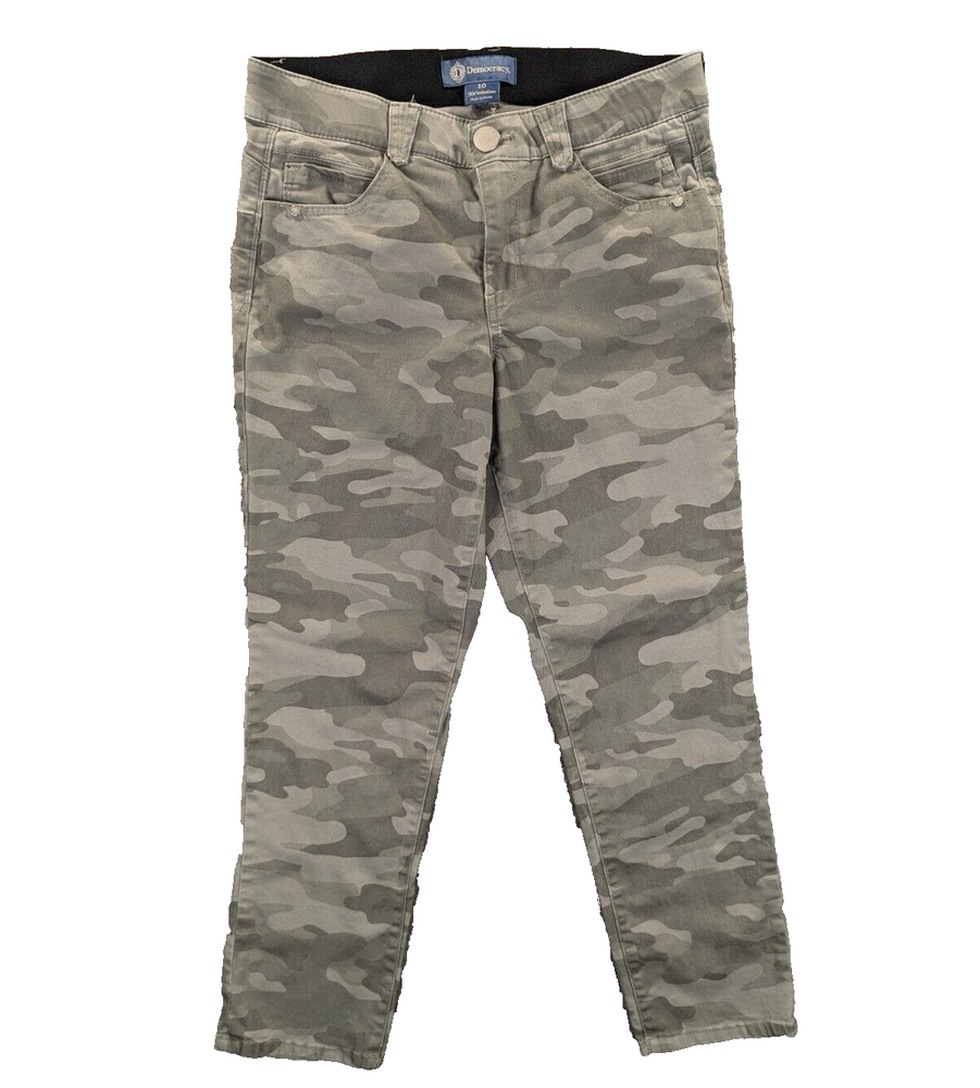 Democracy Camouflage Pants 10 Women's 