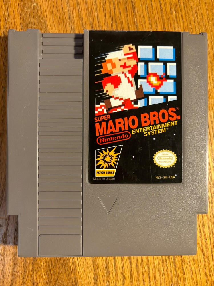 Super Mario Bros Nintendo NES Authentic Original Tested