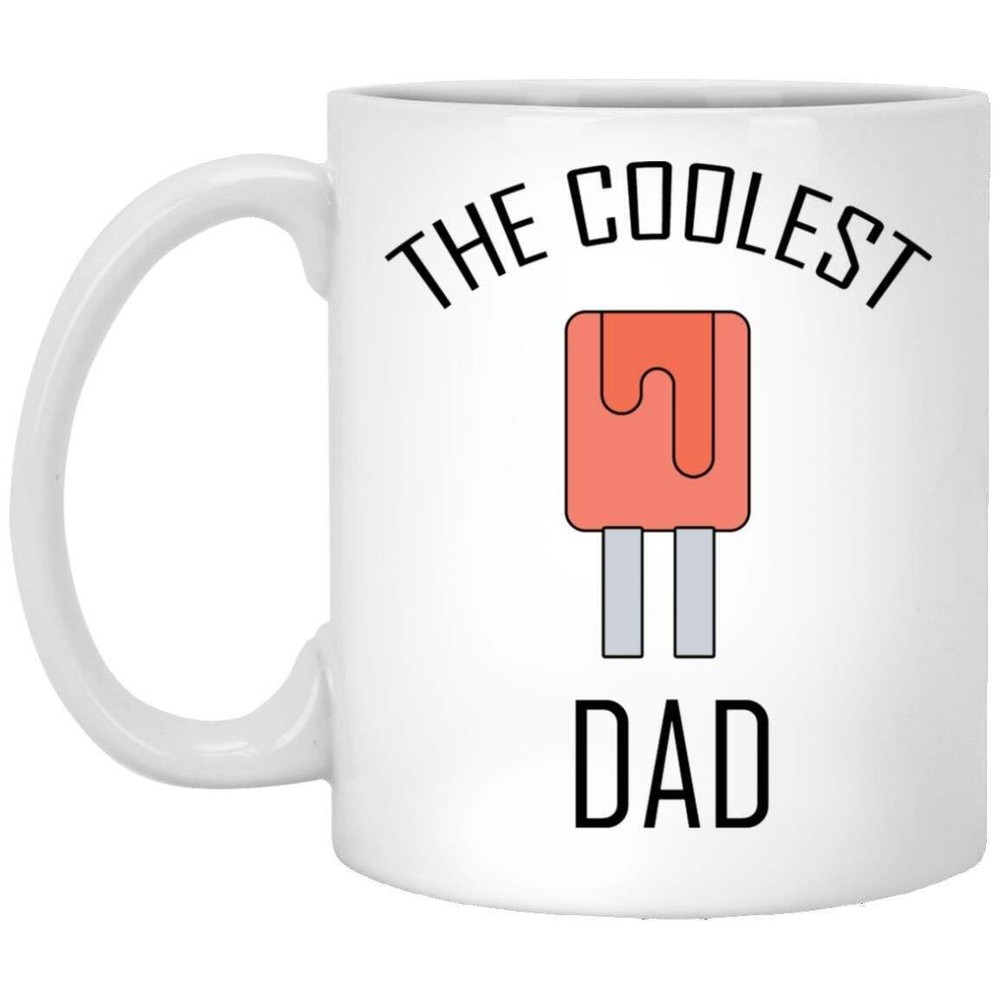 Dad Mug The Coolest Dad Funny Coffee Mugs Gift For Daddy On Birthday Christmas