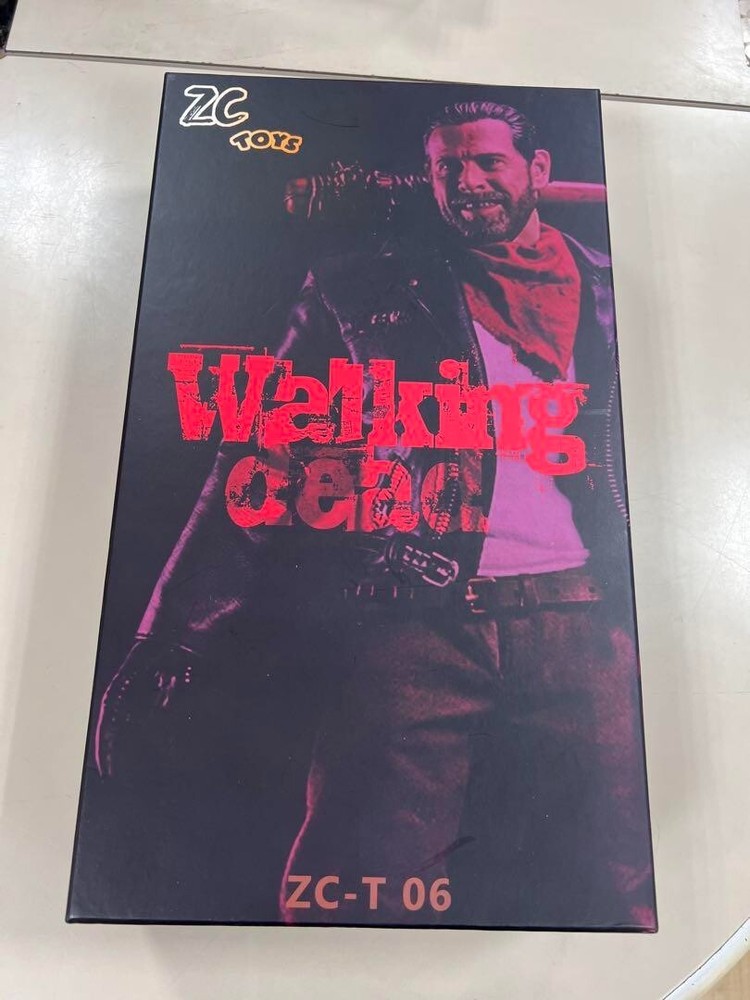 Zc toys Negan The Walking Dead 1/6 Scale Action Figure Rare Item Used