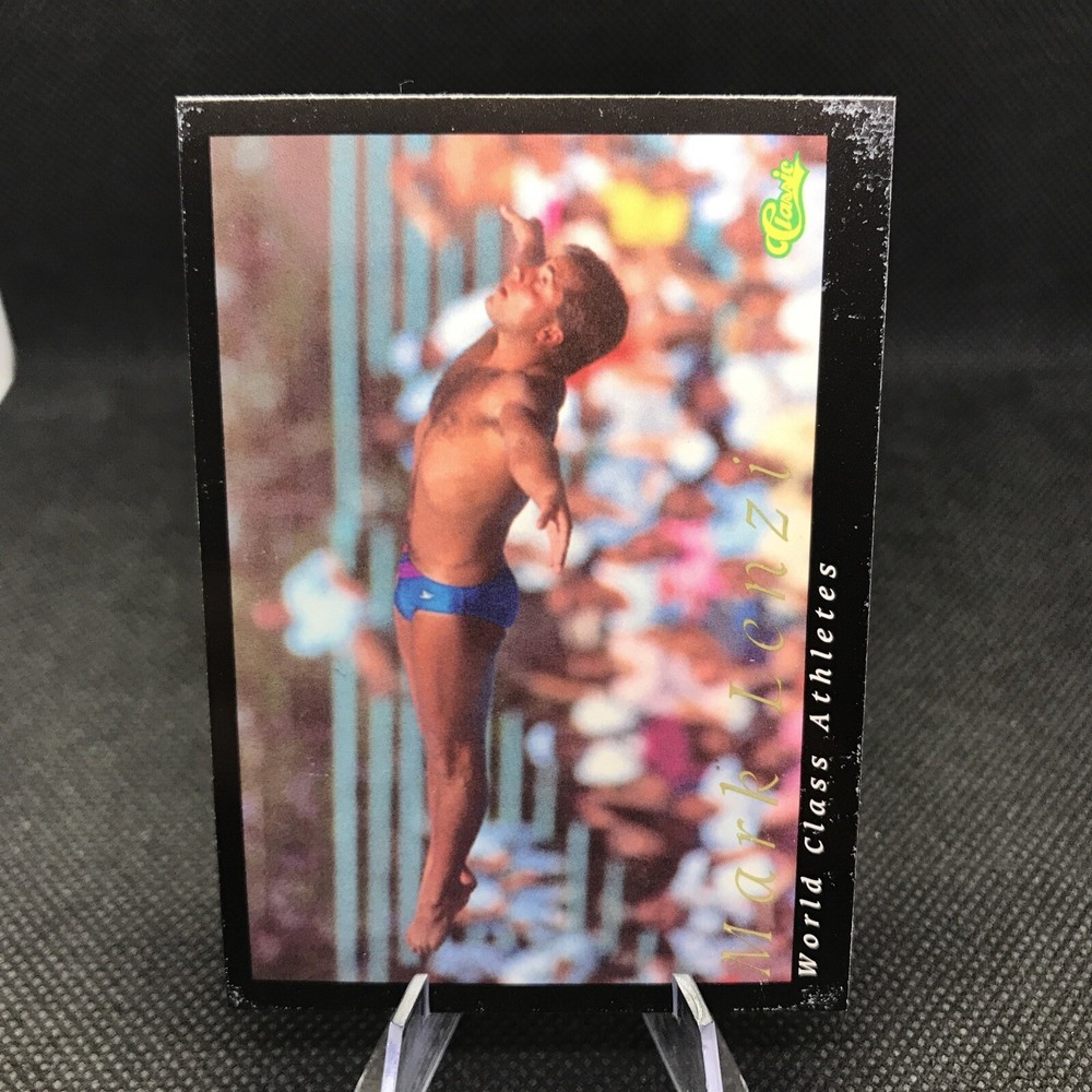 1992 Classic World Class Athletes Multi-Sport Card #17 Mark Lenzi/Diving POOR