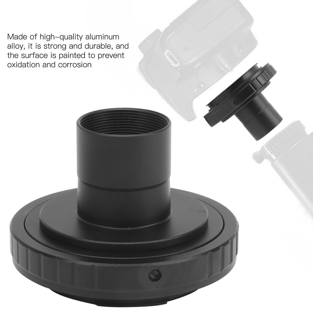 Telescope 0.965in T Mount Adapter and Lens Adapter Ring for Pentax K Mount