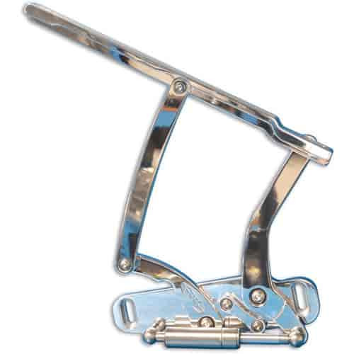 Eddie Motorsports MS149-44P Billet Hood Hinges 1969-1970 Chevy Impala Bright Pol