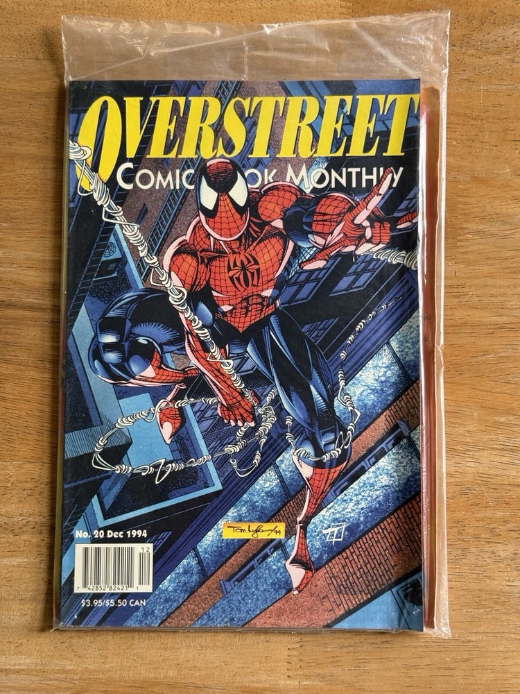 Vintage Overstreet Comic Book Monthly Magazine and Price Guide #20 SEALED W/INS.