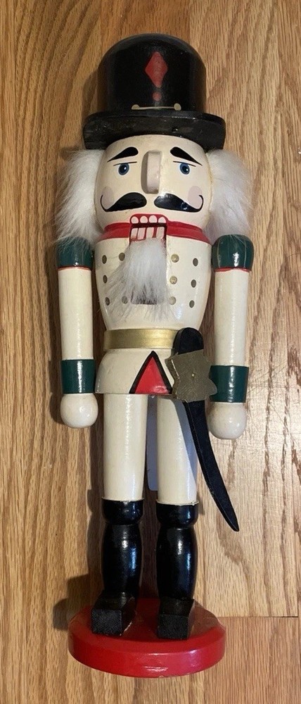 Wooden Nutcracker Soldier 13.5” Tall