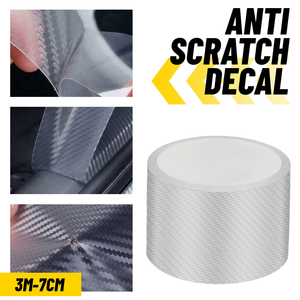 Car Accessorie Door Plate Sill scuffs Cover Anti Scratch Decal Sticker 2.7in