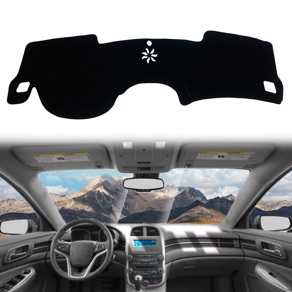 Dash Cover Mat for 2013-2015 Chevy Malibu - UV-Resistant Sunproof Dashboard Protector Interior
