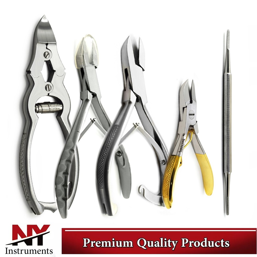 Manicure Pedicure Podiatry Nail Clipper Cutter Toenail Nipper & Chiropody File