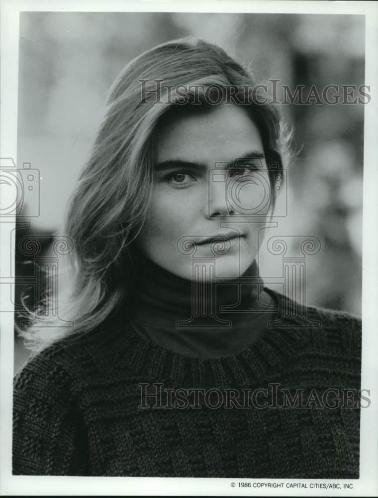 1986 Press Photo Actress Mariel Hemingway in Television's 