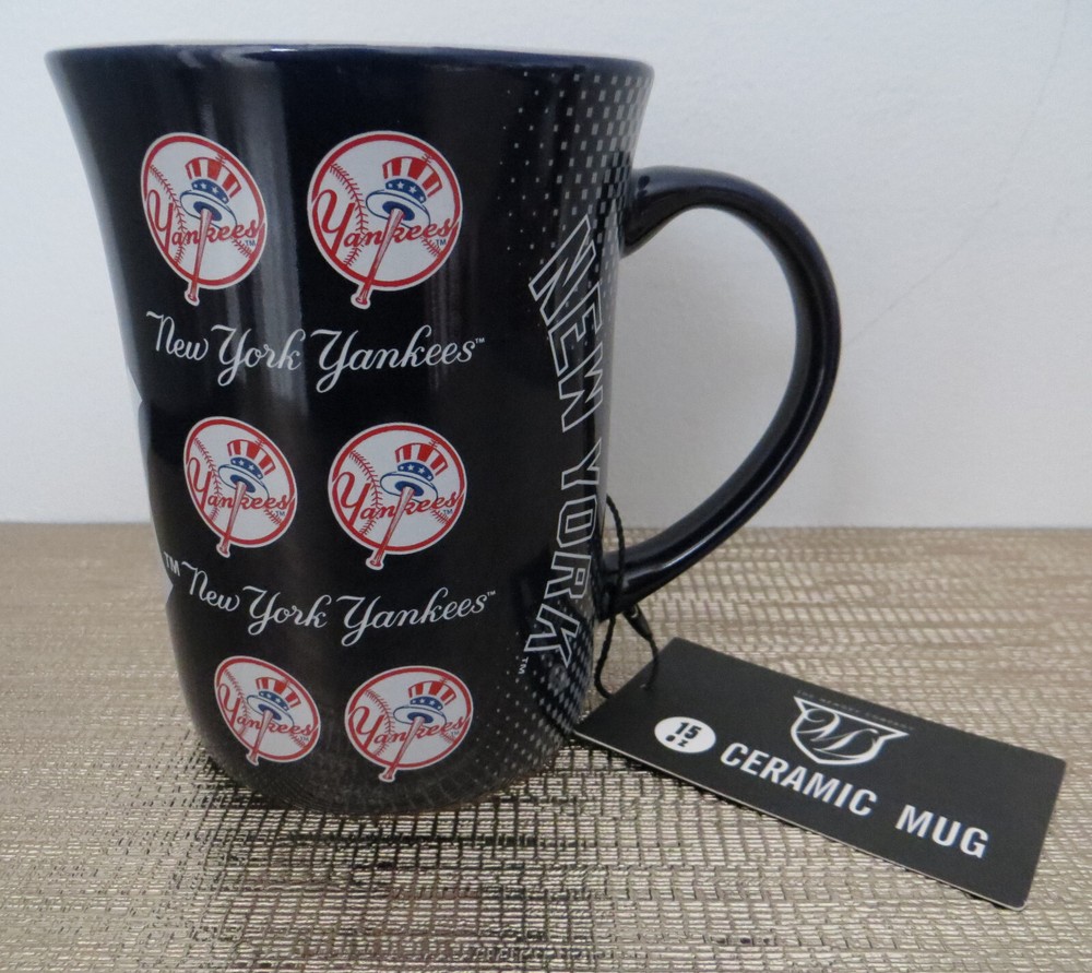 NEW YORK YANKEES -MLB Coffee Mug • The Memory Company 15oz NEW w/Tag