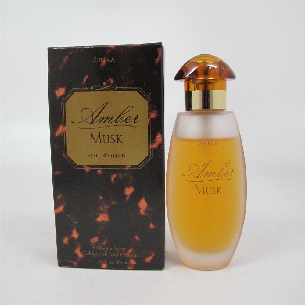 AMBER MUSK for Women by Shiara 30 ml/ 1.0 oz Cologne Spray NIB