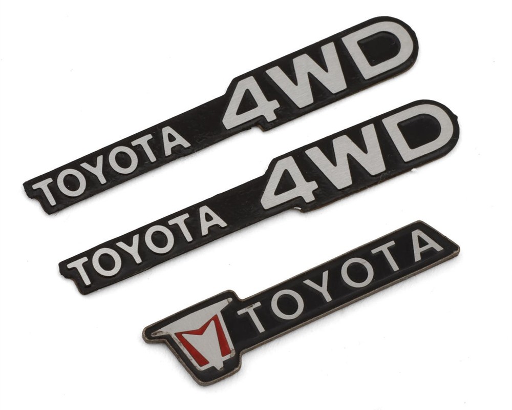 RC4WD 1982 Toyota Pickup Metal Emblems [RC4ZS0574]