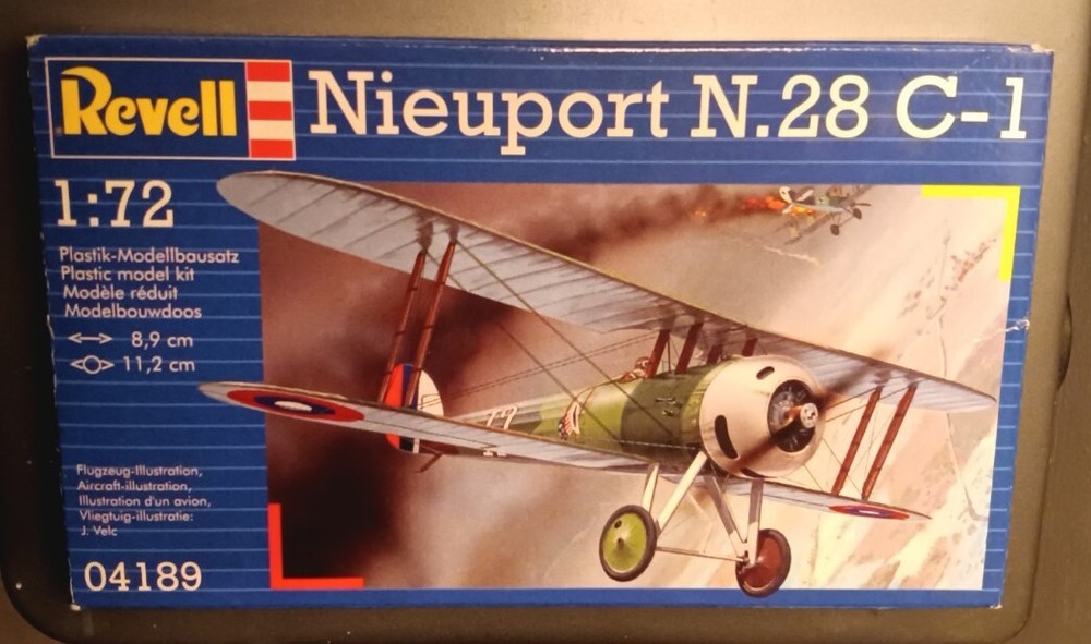 Revell Germany 1/72 Scale Nieuport 28 Model Kit Rvl04189