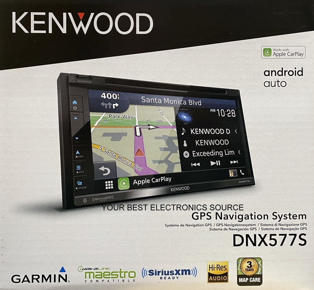 NEW Kenwood DNX577S 6.75