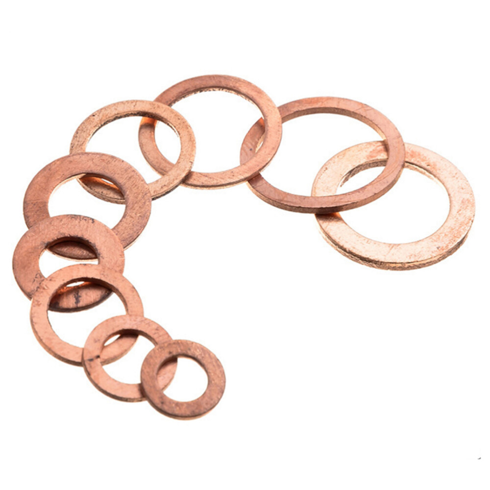 200 Pcs Motor Sealing Gasket Oil Plug Washer Set