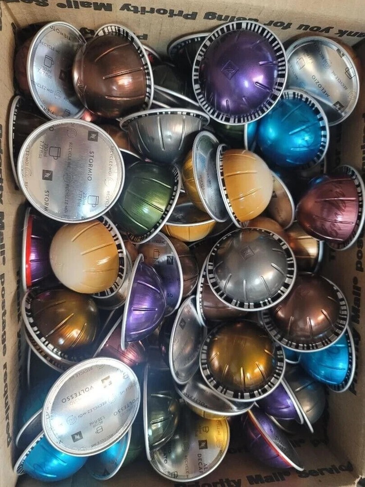 Nespresso Vertuo Vertuoline Variety 10xPk12 Total 120 Capsules Pods BULK/LOOSE