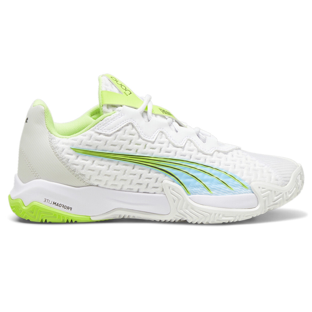 Puma Nova Elite Court  Mens White Sneakers Casual Shoes 10759704