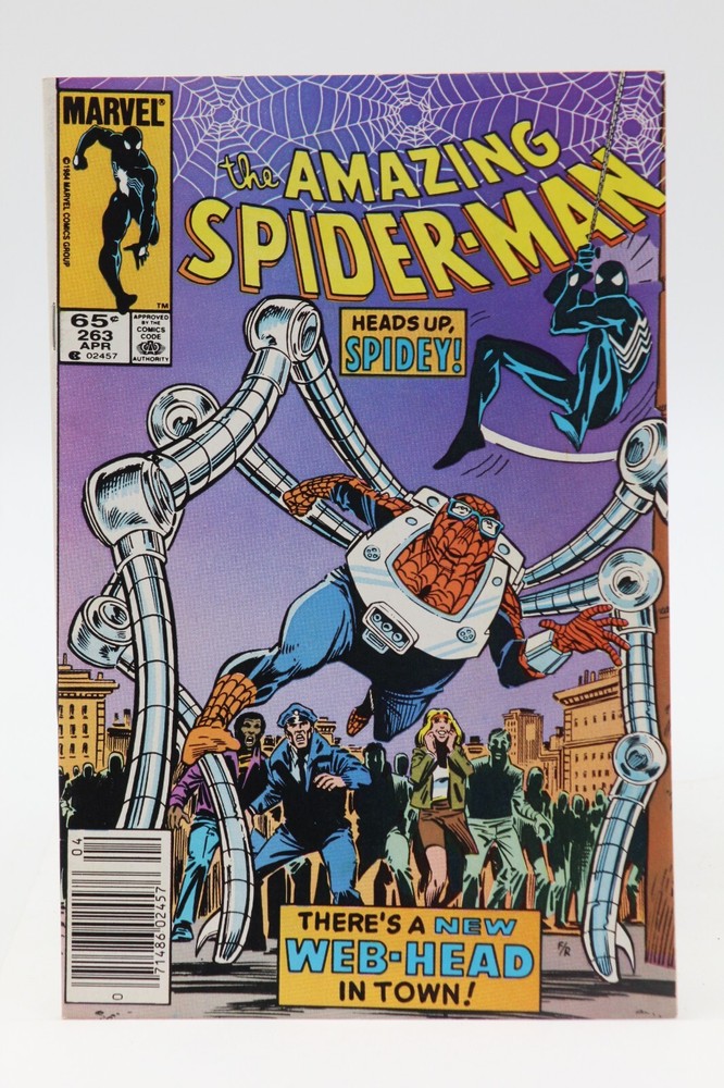 Amazing Spider-Man (1963) #263 Mark Jewelers 1st Normie Osborn Ron Frenz FN/VF