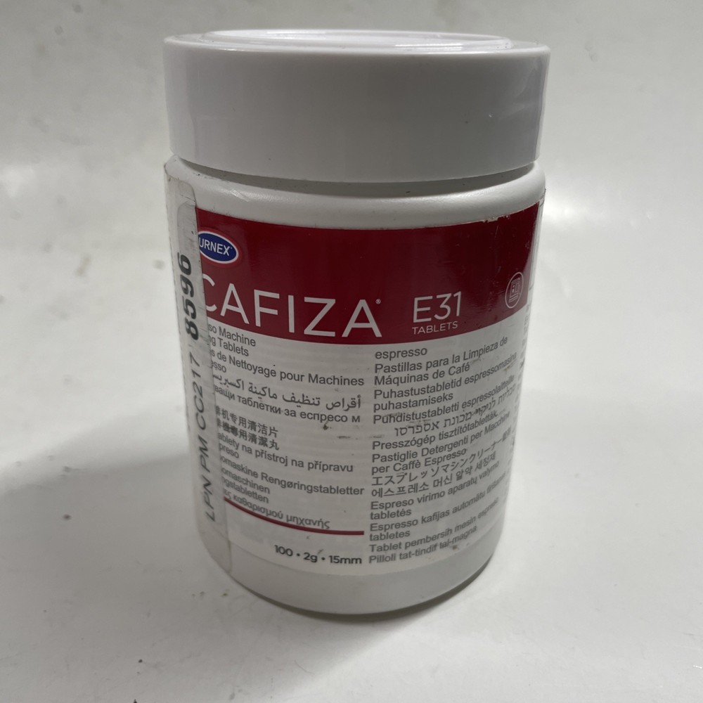 Cafiza Professional Espresso Machine E31 Cleaning Tablets 100 Count