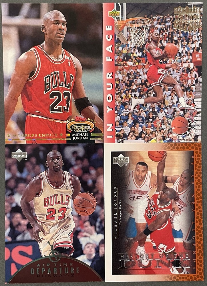 Michael Jordan Chicago Bulls Basketball Card Insert - Pick Your Card