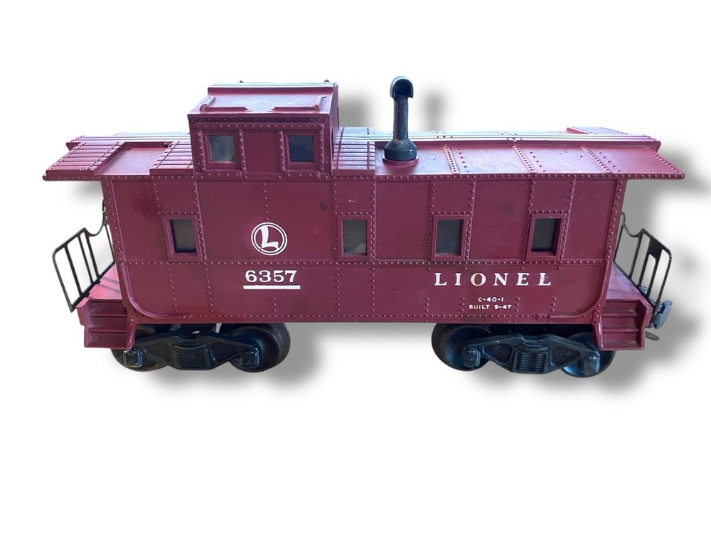 Lionel Post War #6357 Lighted C-40-1 Caboose Built 1947