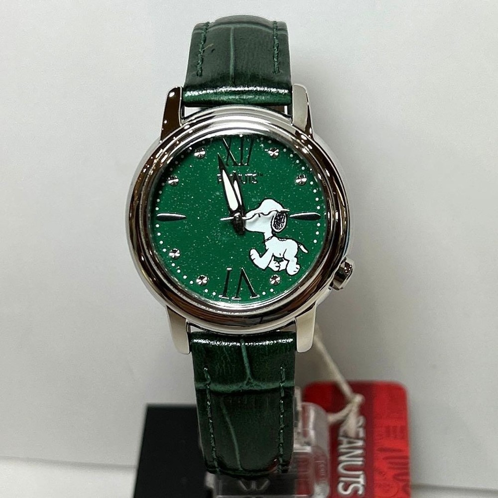 Peanuts Snoopy Limited Edition SN-1035B Green Dial Watch 2023 New 100pcs