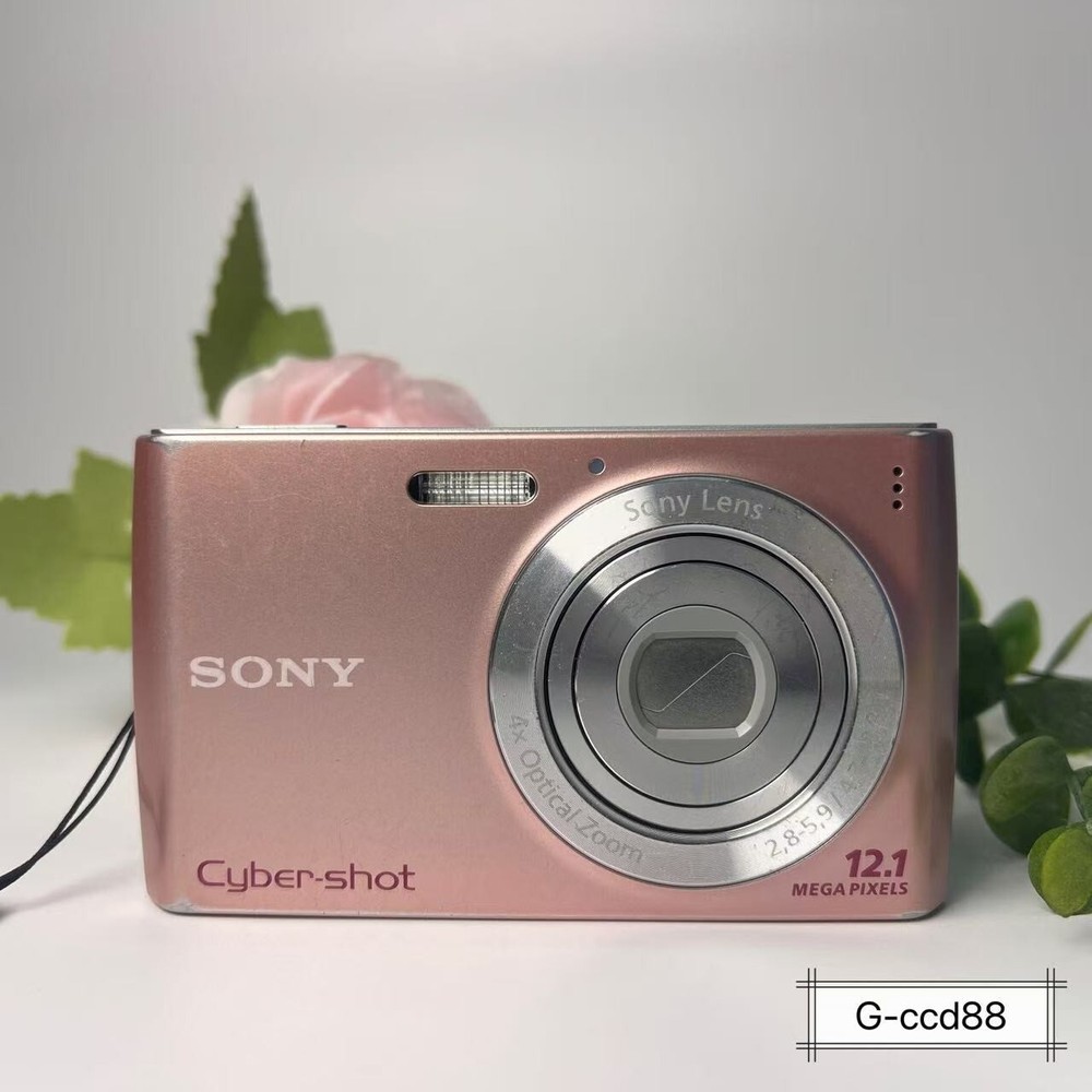 Sony Cyber-Shot DSC-W510 12.1MP 4x Zoom Digital Camera in Pink